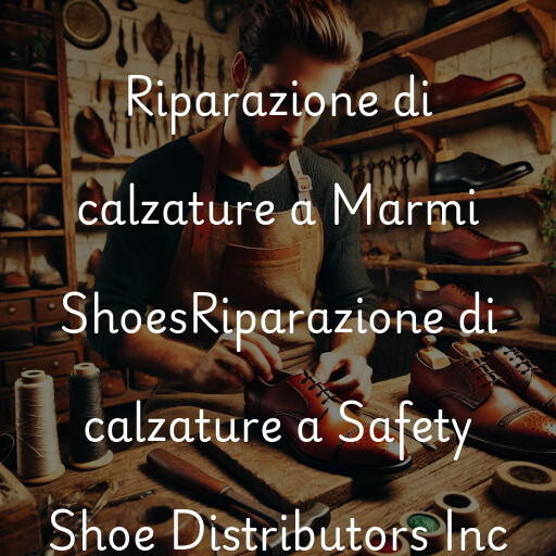 Riparazione di calzature a