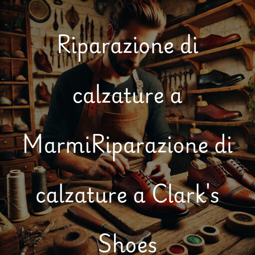 Riparazione di calzature a