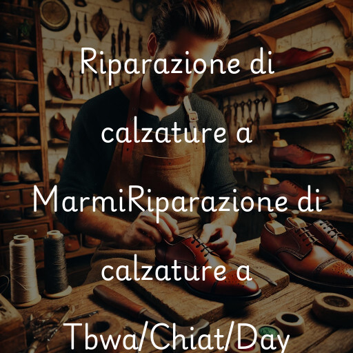 Riparazione di calzature a