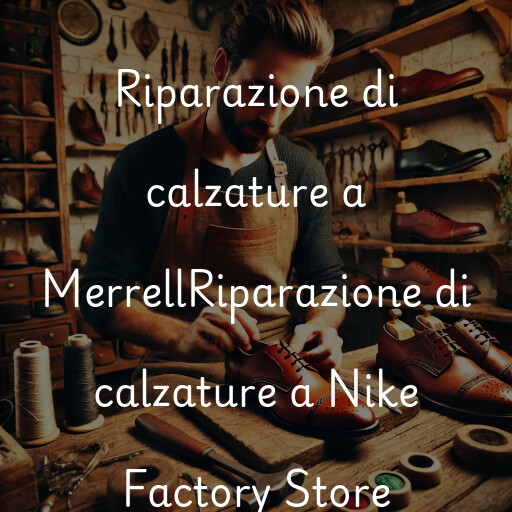 Riparazione di calzature a