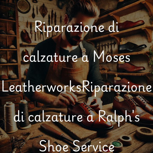 Riparazione di calzature a