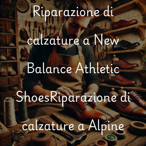 Riparazione di calzature a