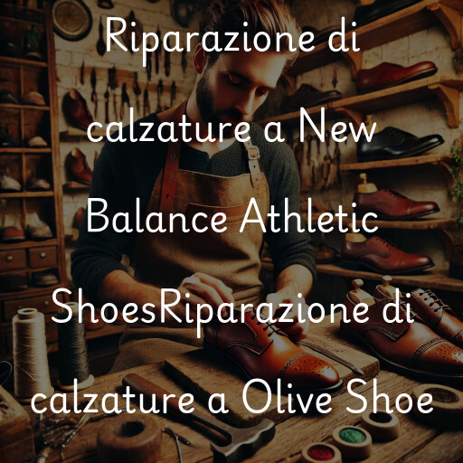 Riparazione di calzature a