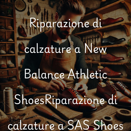 Riparazione di calzature a