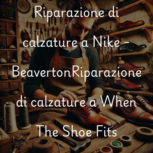 Riparazione di calzature a