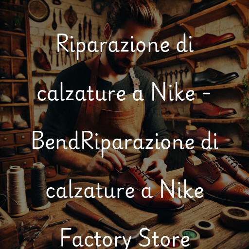 Riparazione di calzature a