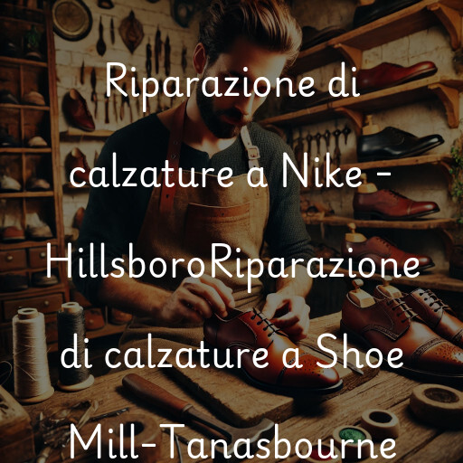 Riparazione di calzature a