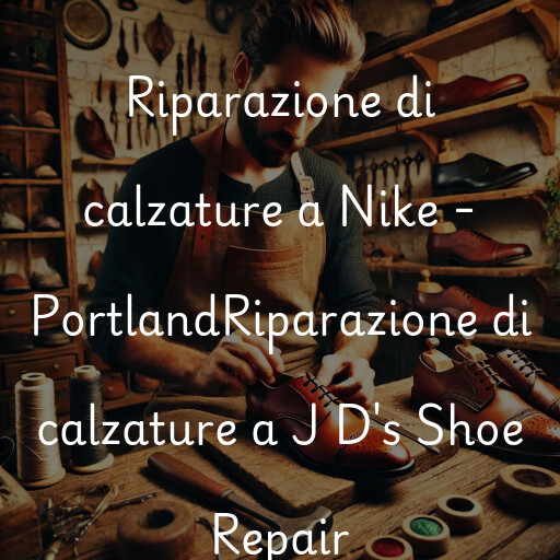 Riparazione di calzature a