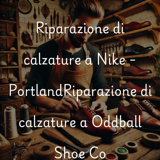 Riparazione di calzature a