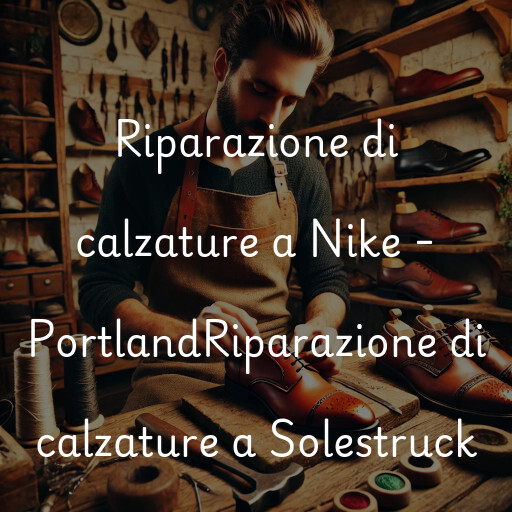 Riparazione di calzature a