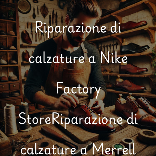 Riparazione di calzature a