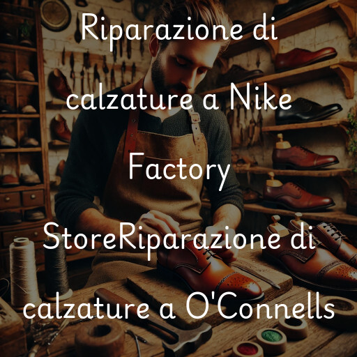 Riparazione di calzature a