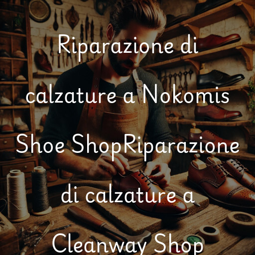 Riparazione di calzature a