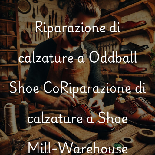 Riparazione di calzature a