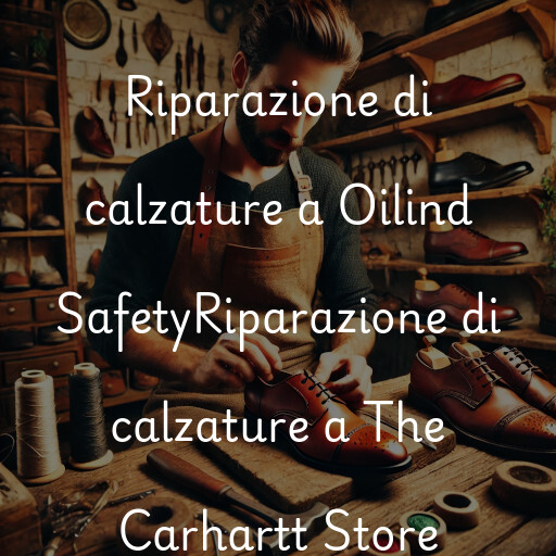 Riparazione di calzature a