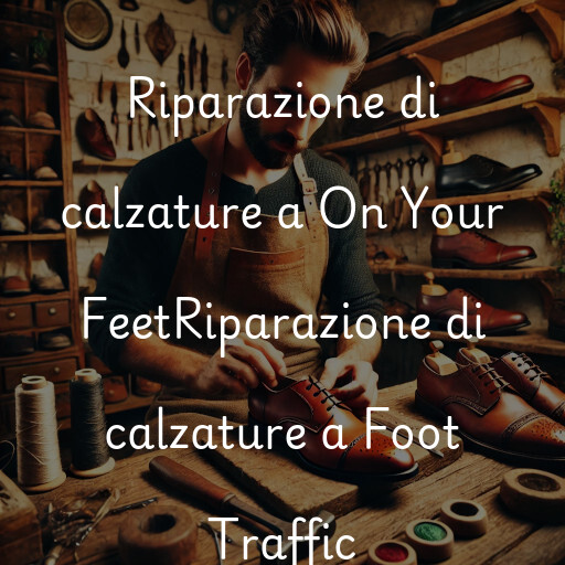 Riparazione di calzature a