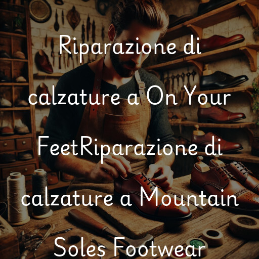 Riparazione di calzature a