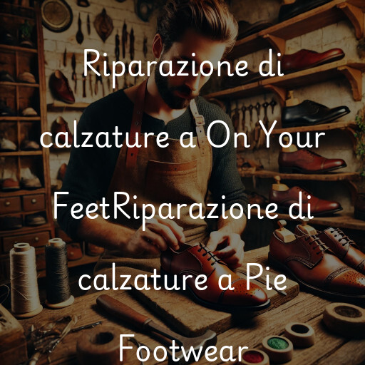 Riparazione di calzature a