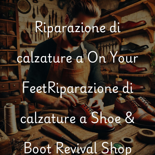 Riparazione di calzature a