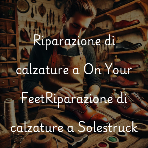 Riparazione di calzature a