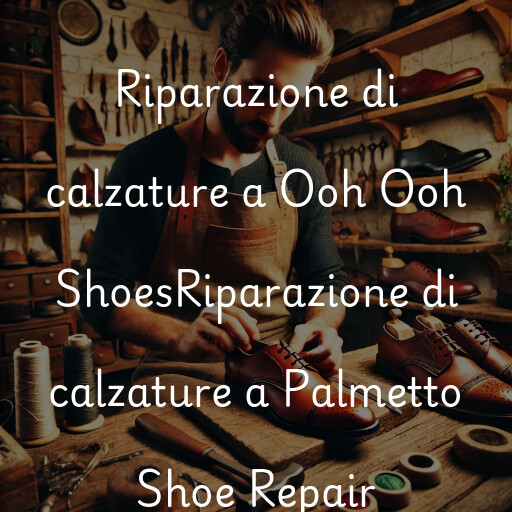 Riparazione di calzature a