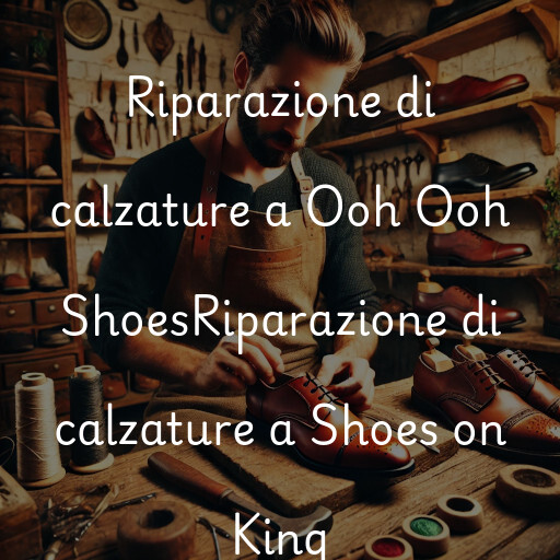 Riparazione di calzature a