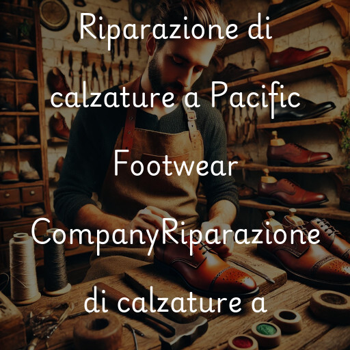 Riparazione di calzature a