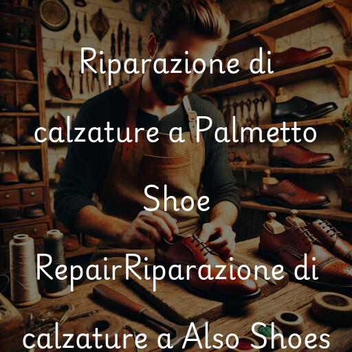 Riparazione di calzature a