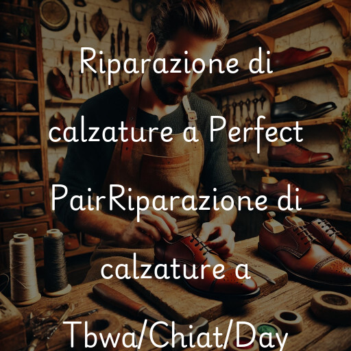 Riparazione di calzature a