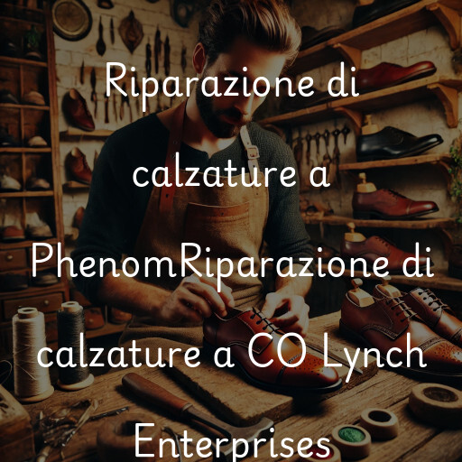 Riparazione di calzature a