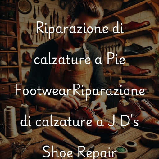 Riparazione di calzature a