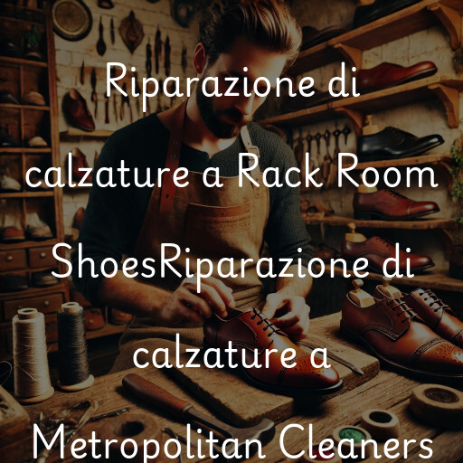 Riparazione di calzature a