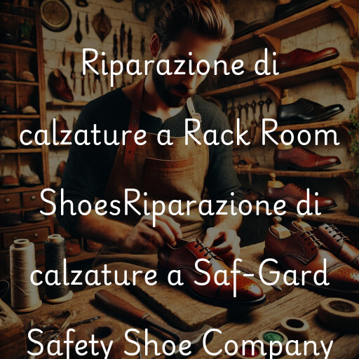 Riparazione di calzature a