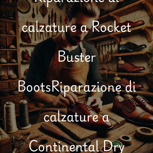 Riparazione di calzature a