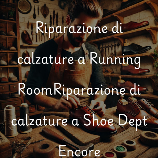 Riparazione di calzature a