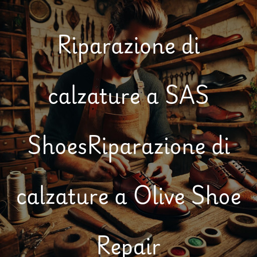 Riparazione di calzature a