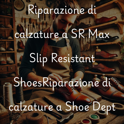 Riparazione di calzature a