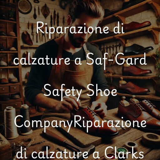 Riparazione di calzature a