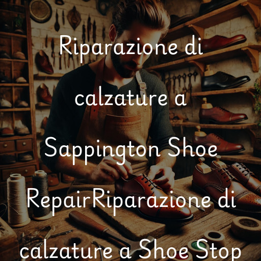 Riparazione di calzature a