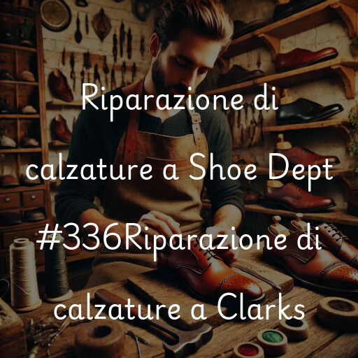 Riparazione di calzature a