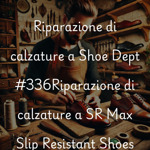 Riparazione di calzature a