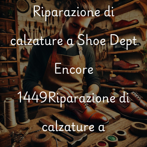 Riparazione di calzature a