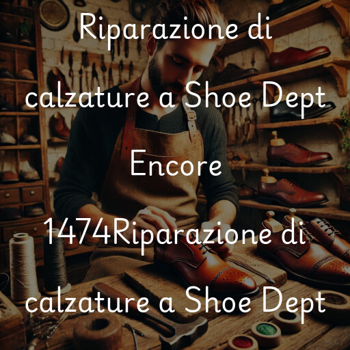 Riparazione di calzature a