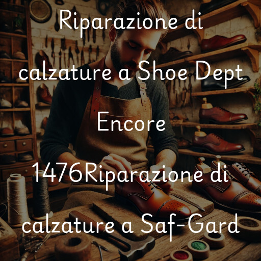 Riparazione di calzature a