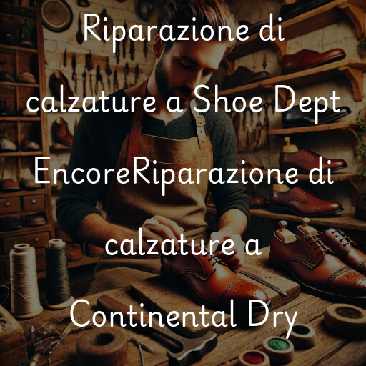 Riparazione di calzature a