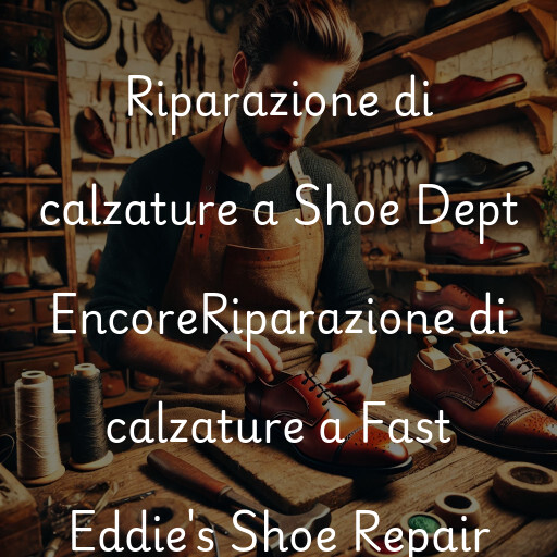 Riparazione di calzature a