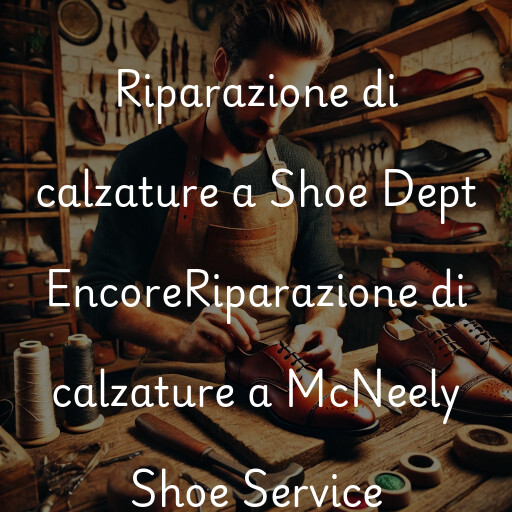 Riparazione di calzature a