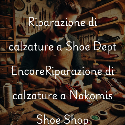 Riparazione di calzature a