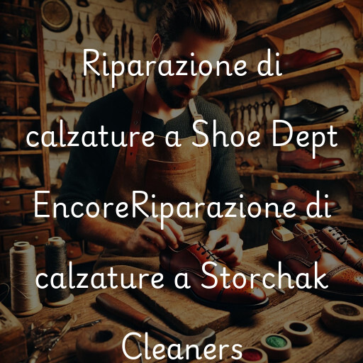 Riparazione di calzature a