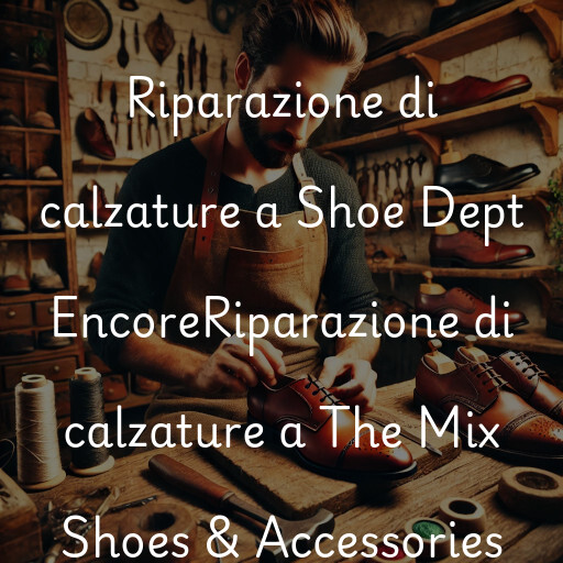 Riparazione di calzature a